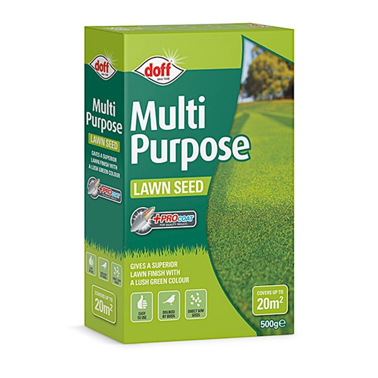 Doff Multi Purpose Lawn Seed 20m2 500g